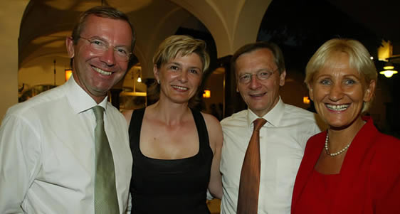 Dr. Haslauer, Dürnberger, Dr. Schüssl, Ottenbacher